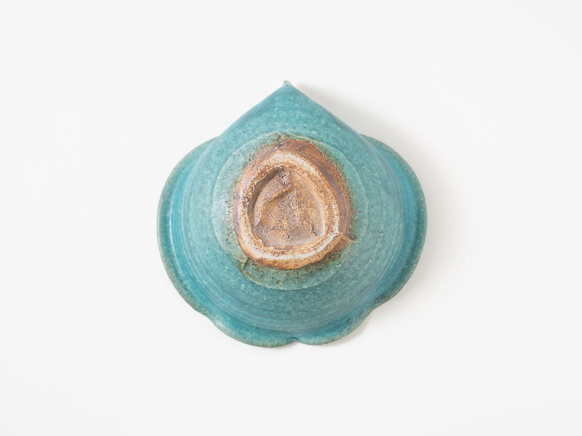 りんご鉢 L 青【藤原純ex25】