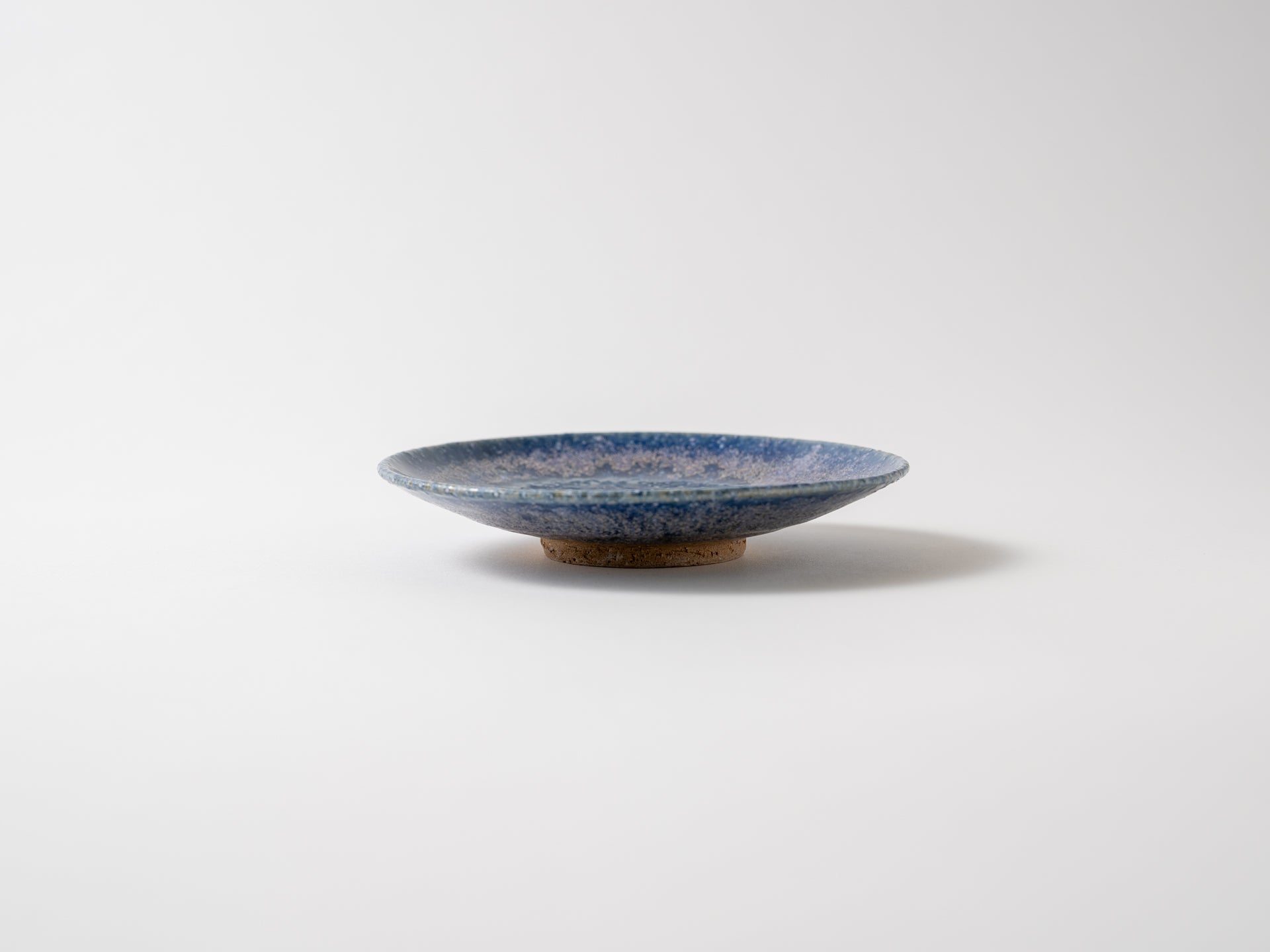 Blue 5-inch plate [Yuya Takahashi]