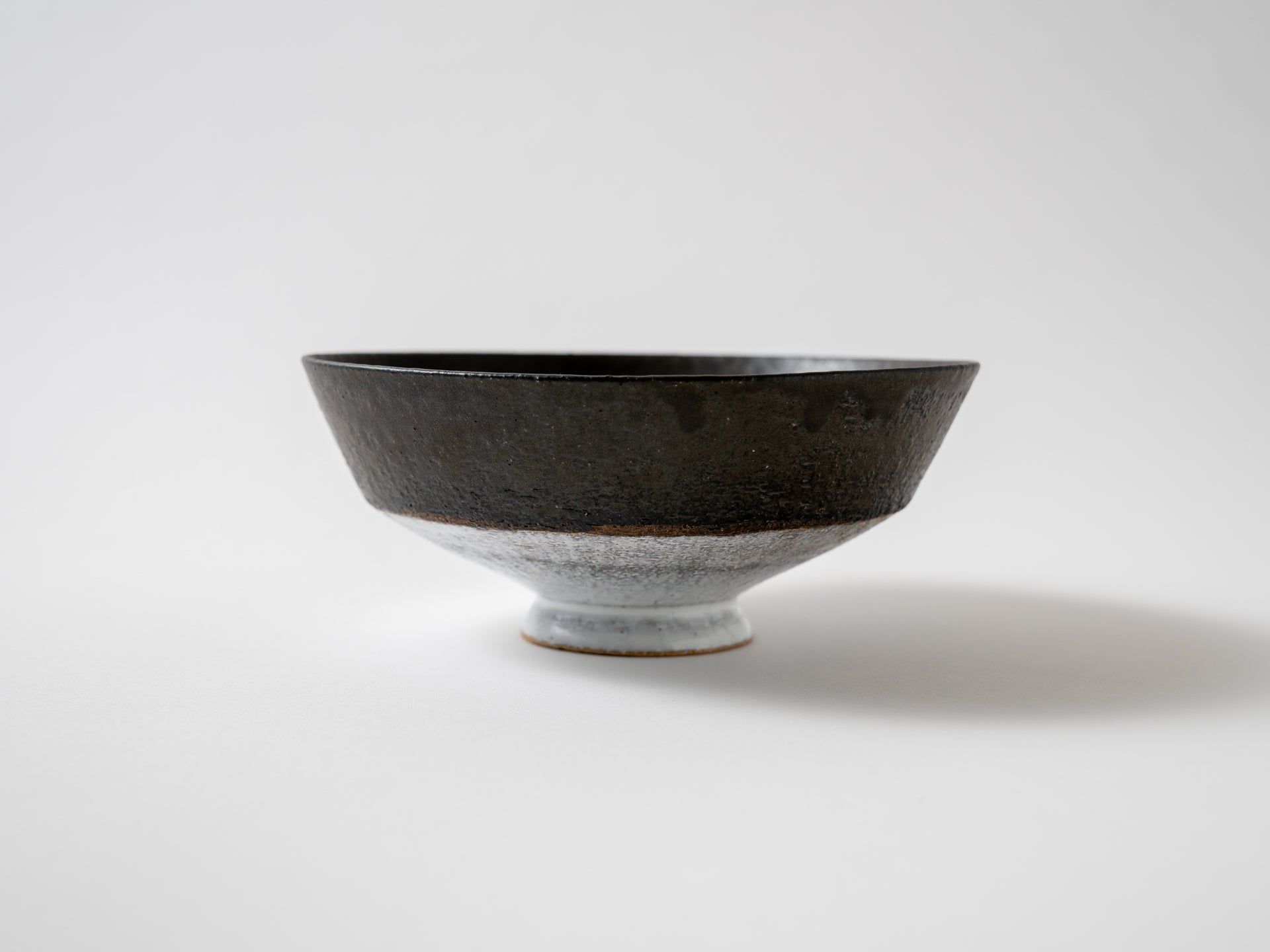 Two-color pot B (large/medium black) [CHINATSU_23ex]
