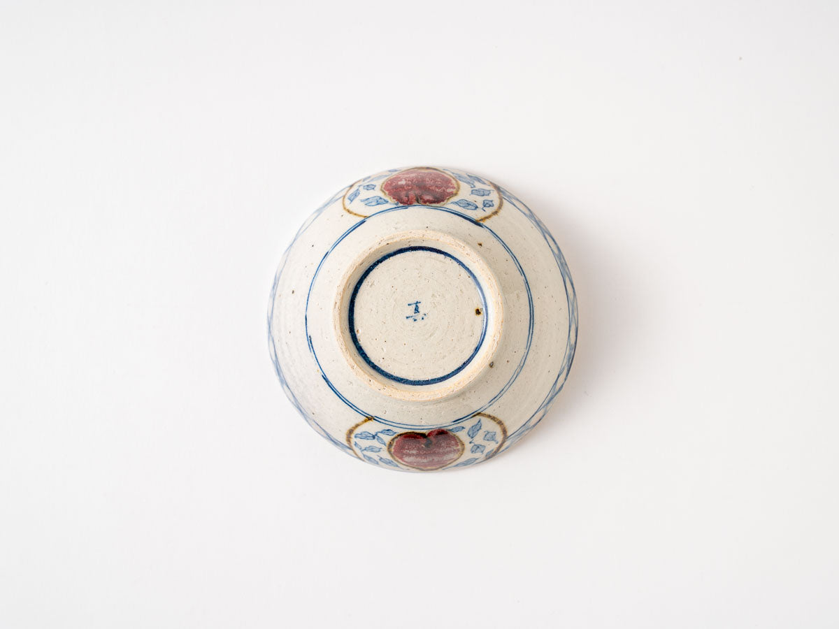 飯碗(桃紋)【樋口真紀】