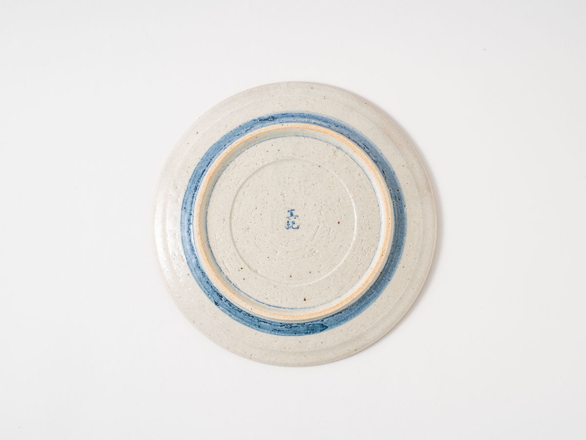 6寸皿(桃ちらし紋)【樋口真紀】