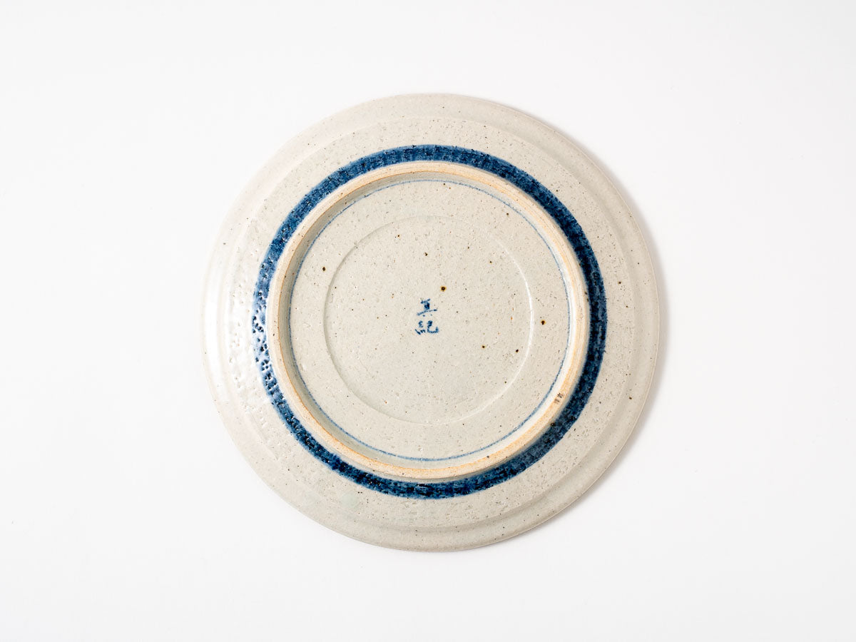 7寸皿(桃ちらし紋)【樋口真紀】