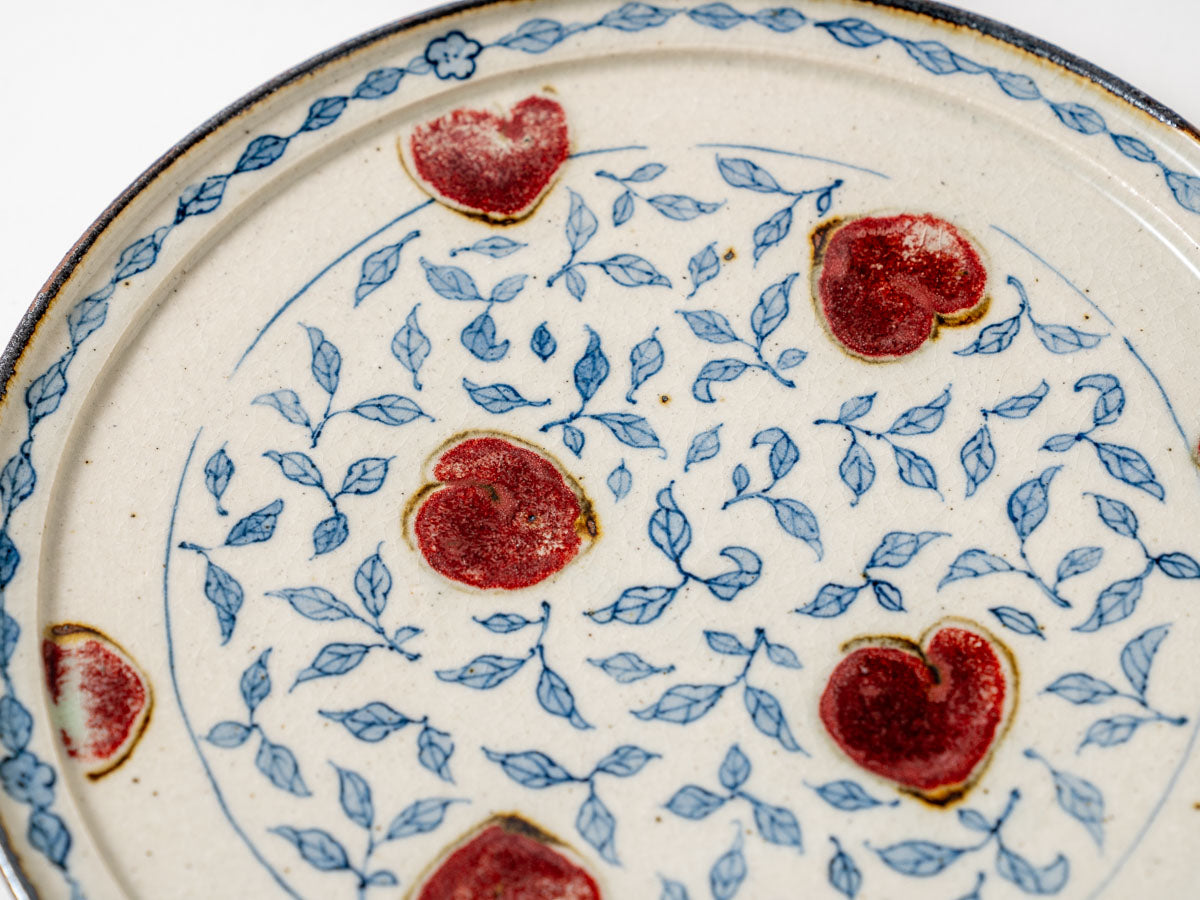 No.45 掻き落とし 月桃の楕円皿　大　やちむん No.45 掻き落とし 月桃の楕円皿 大 やちむん No.45 掻き落とし