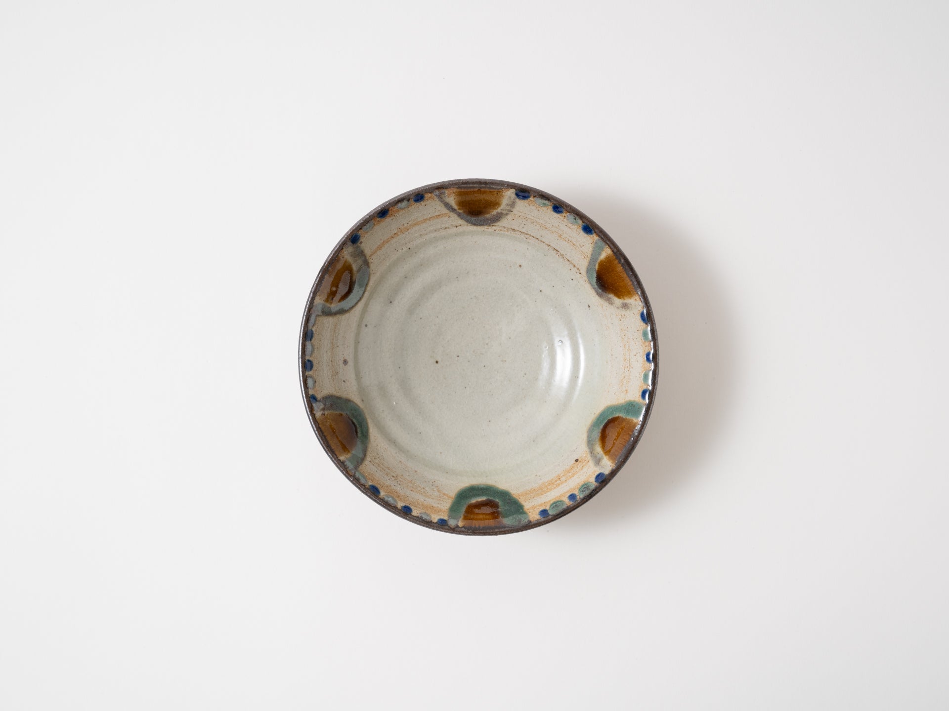4.5 inch deep plate [Kawajiri Pottery]