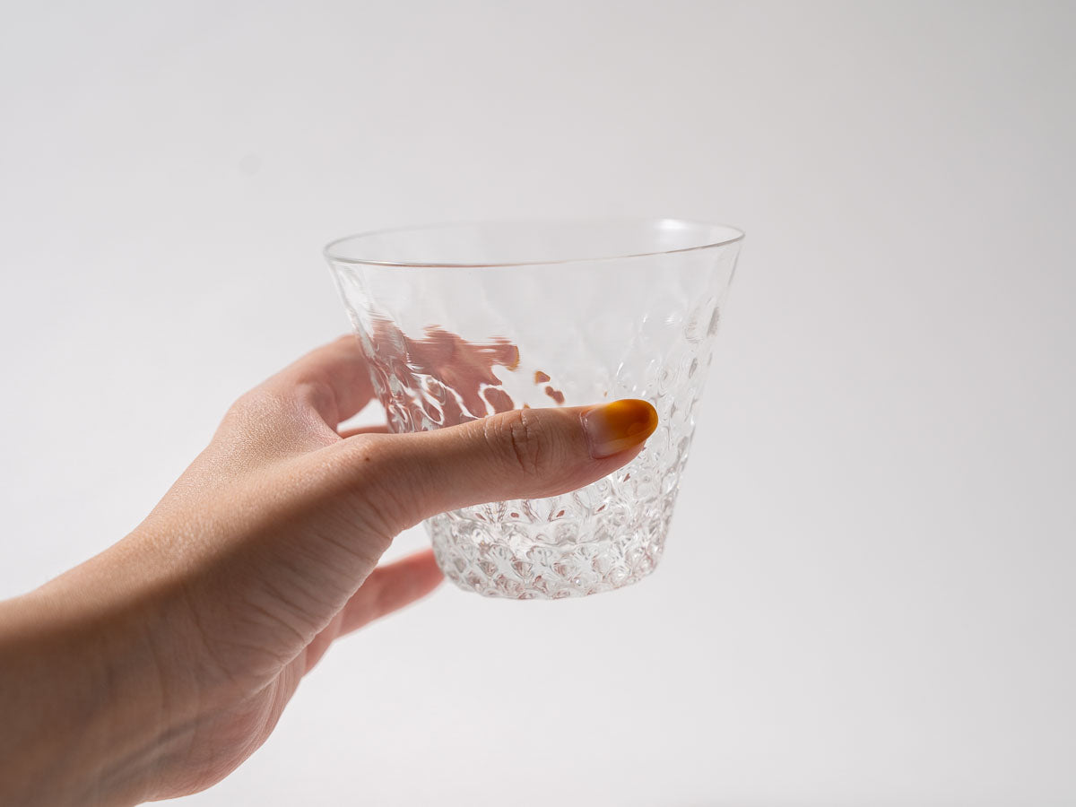 紫陽花グラス クリア【古賀雄大ex25】