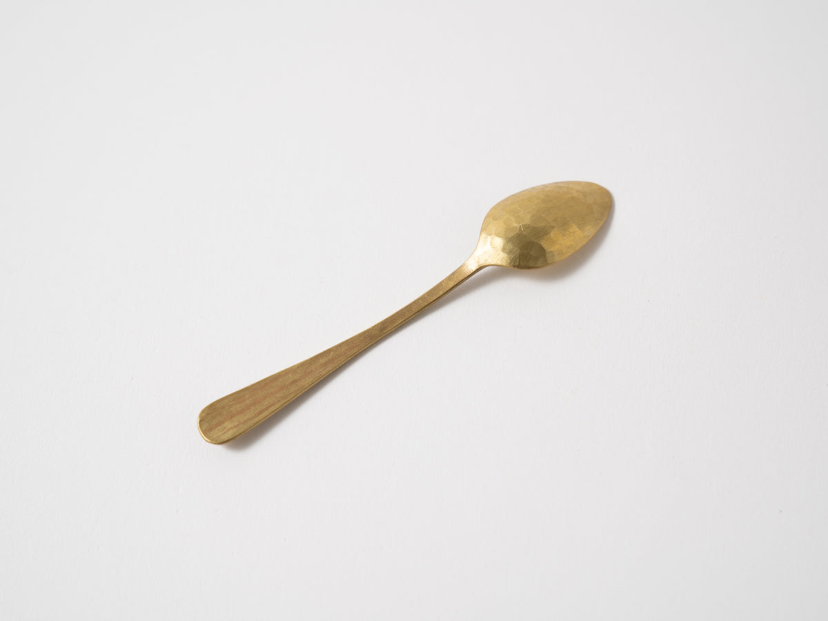 Brass mini spoon [Kiyoshi Haraguchi]