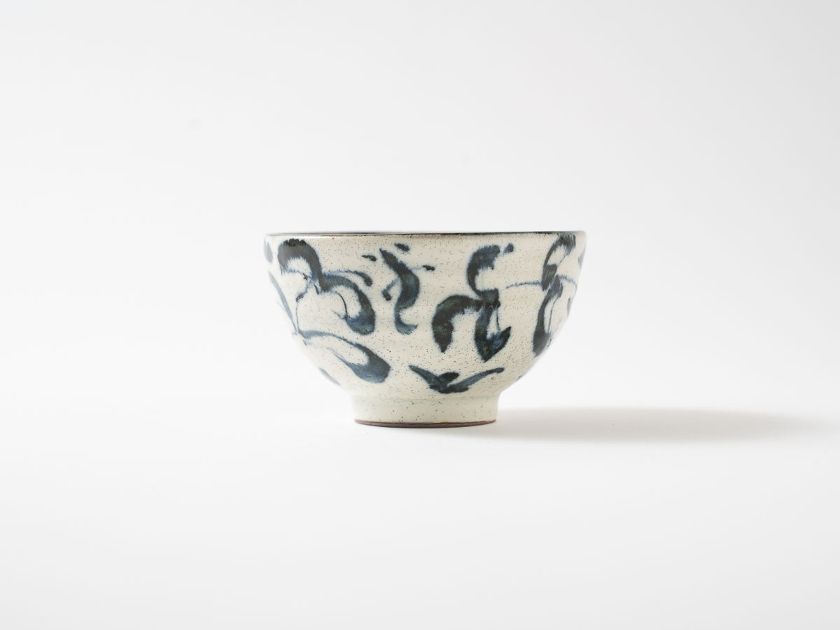 安南 水草紋飯碗小【横田勝郎】