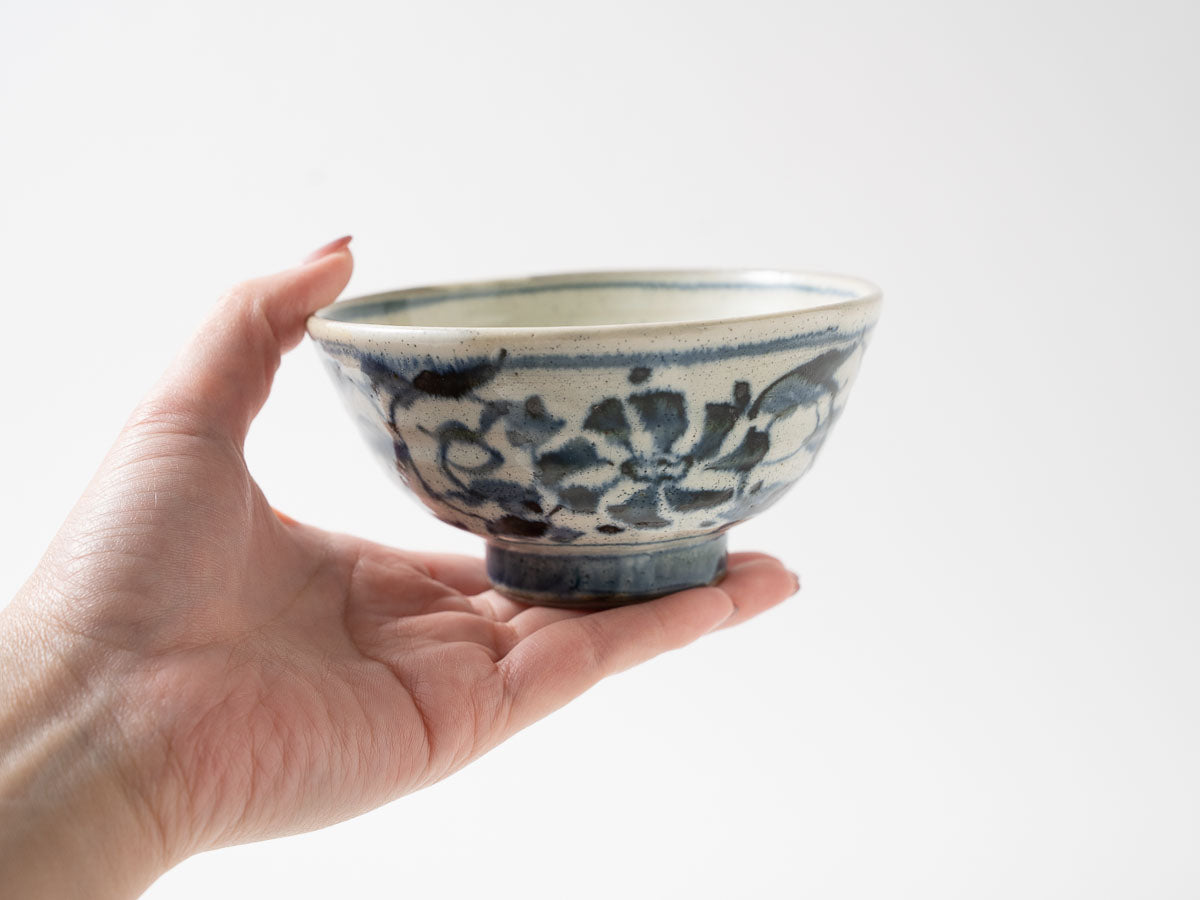 安南唐草 飯椀大【横田勝郎】