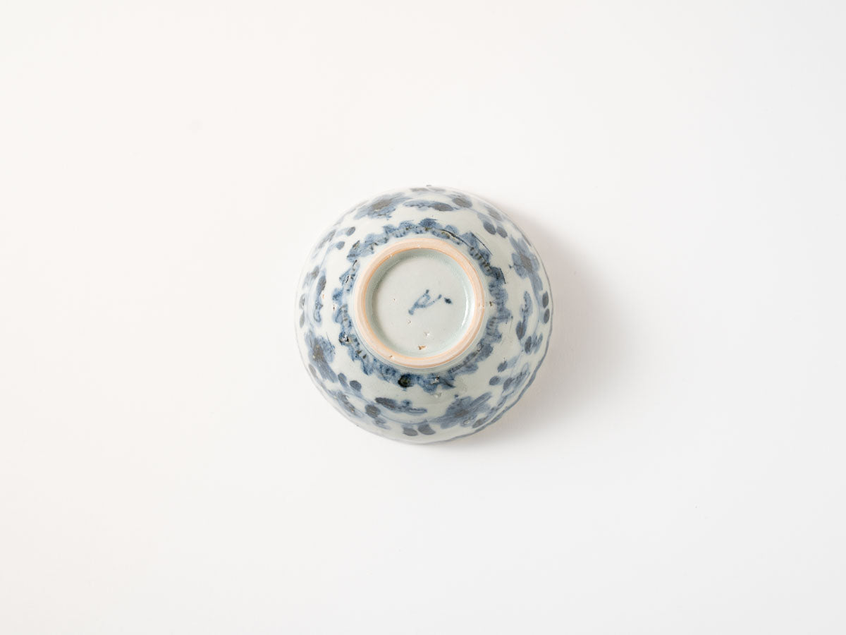 飯碗 牡丹唐草泉山釉【横田翔太郎】