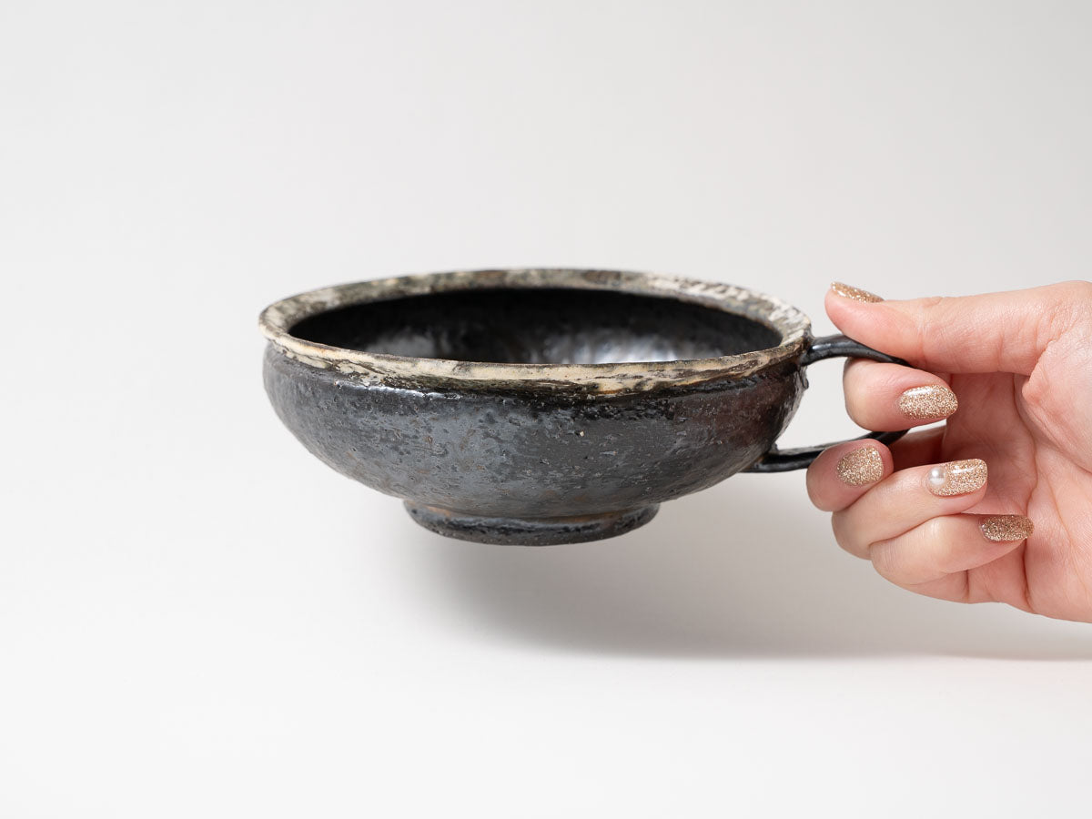 泥彩スープカップ【平井悠一】