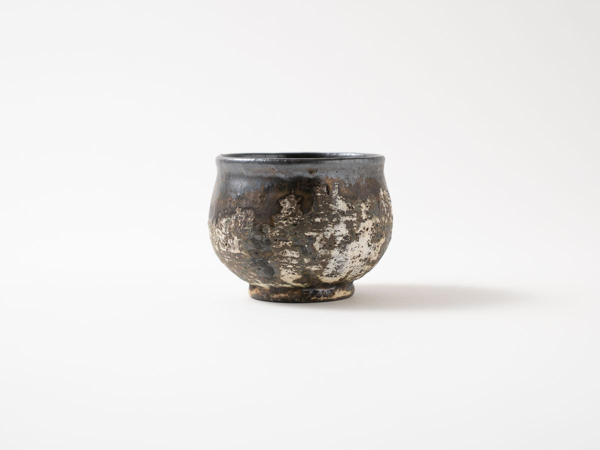 泥彩丸湯呑み【平井悠一】