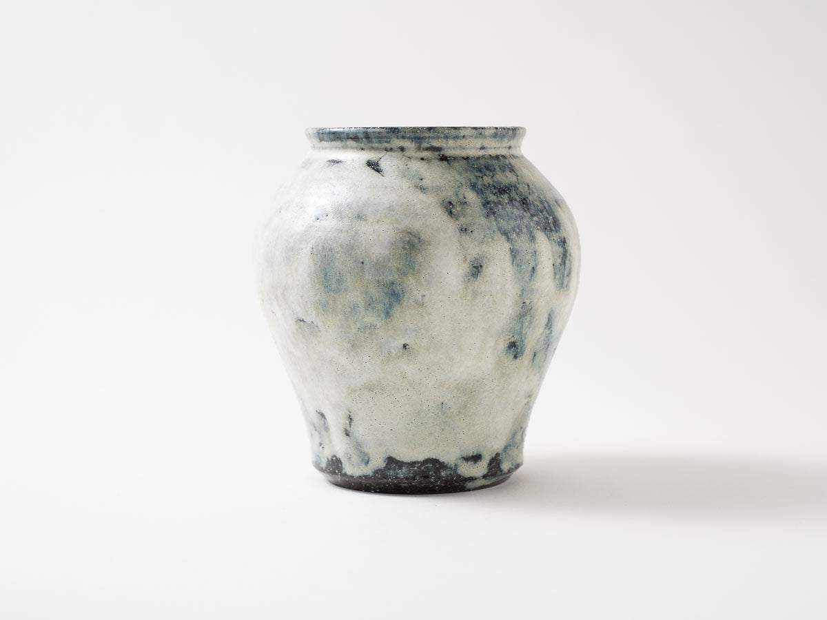藁灰花器 大【平井悠一】