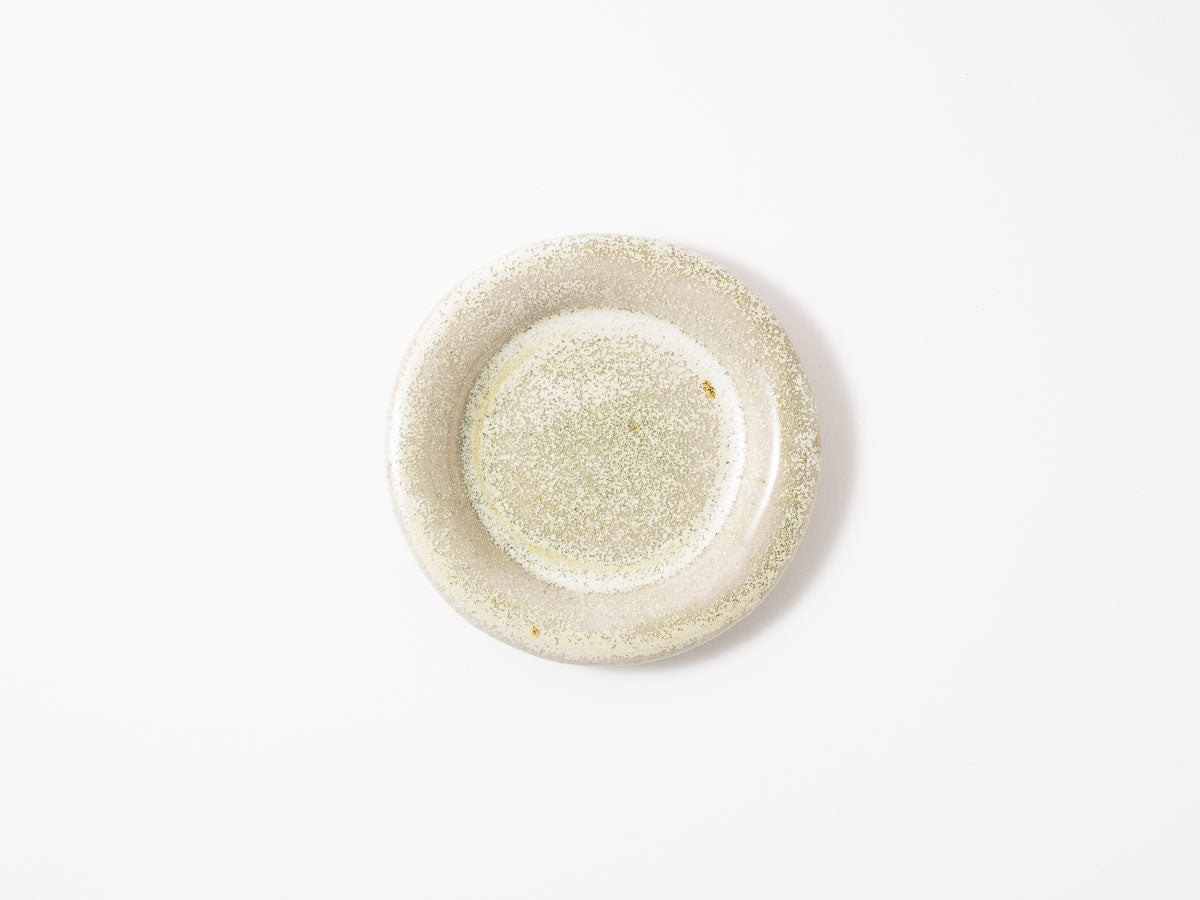 まるリムプレート S 白抹茶【藤原志鈴香】