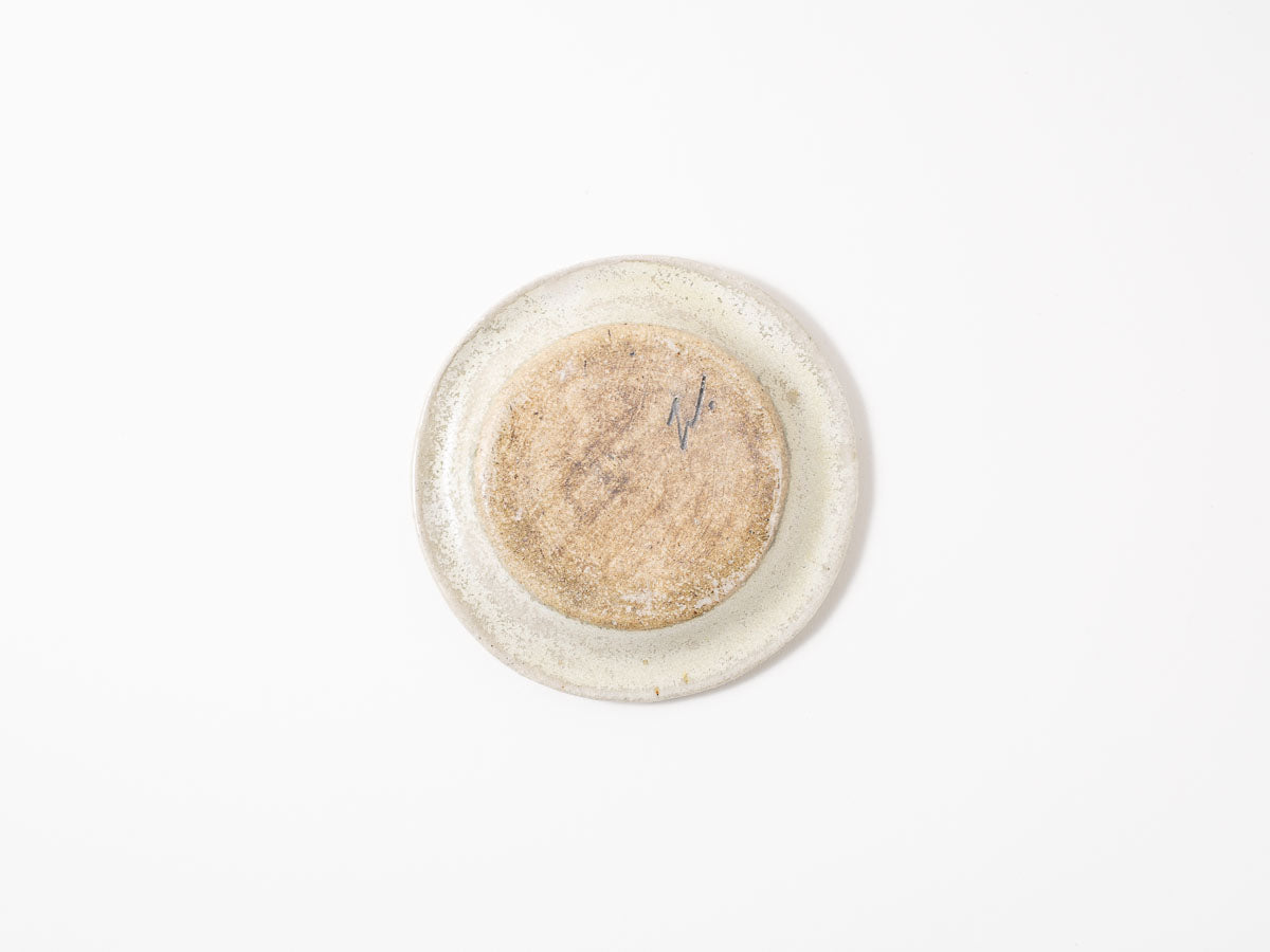 まるリムプレート S 白抹茶【藤原志鈴香】