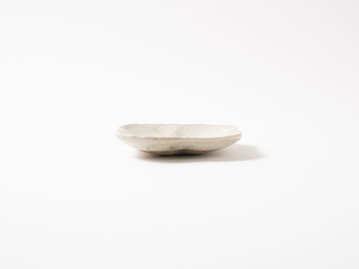 まるスクエアプレート S 白抹茶【藤原志鈴香】