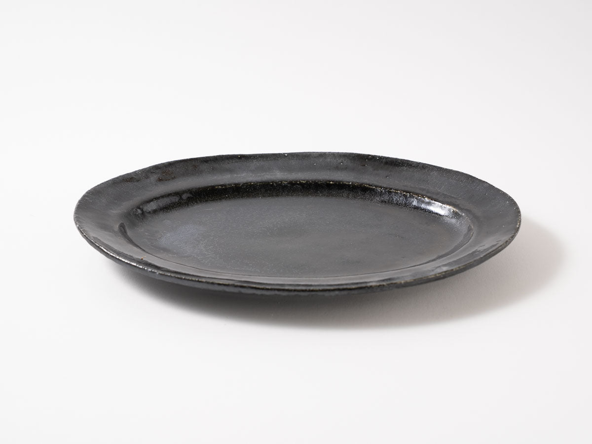 オーバル L 黒【藤原志鈴香】