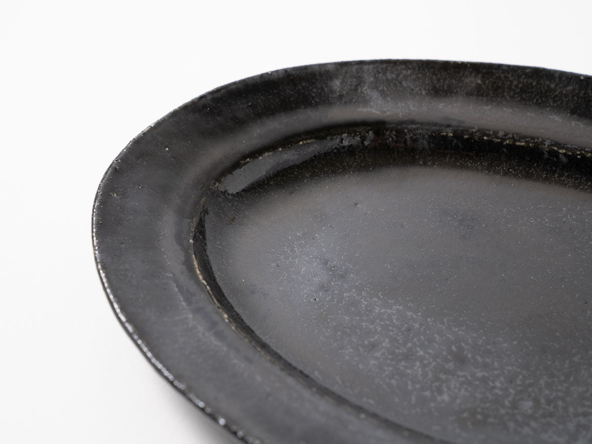 オーバル L 黒【藤原志鈴香】