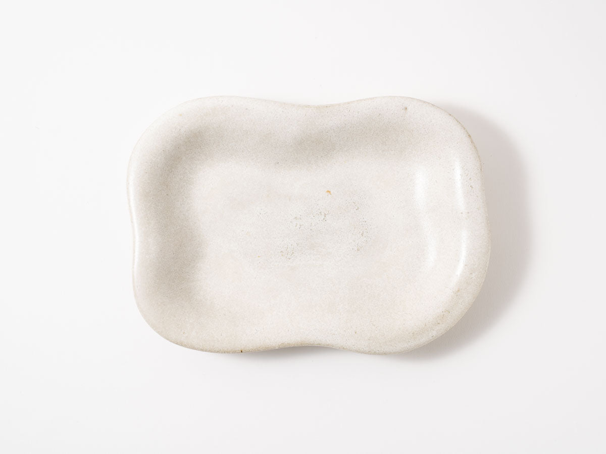 ながオド鉢 L 白【藤原志鈴香】