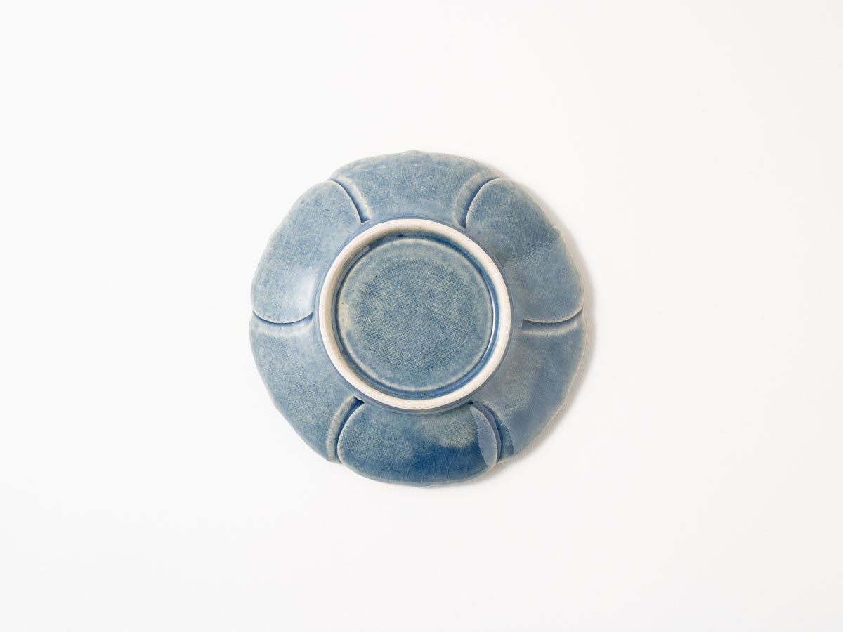 草花紋輪花小皿【山崎瞳】