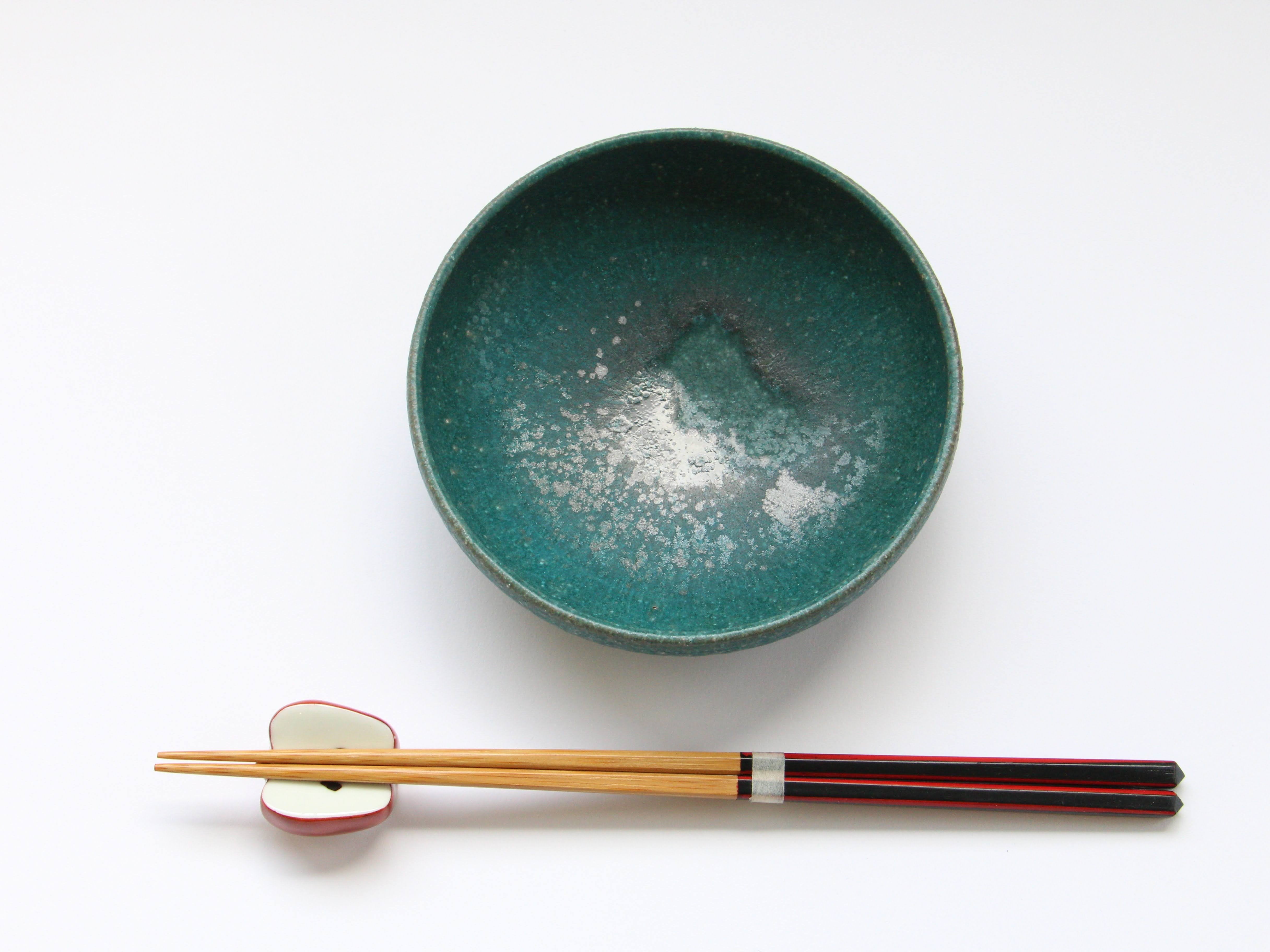 錆緑小鉢【文山香菜江】