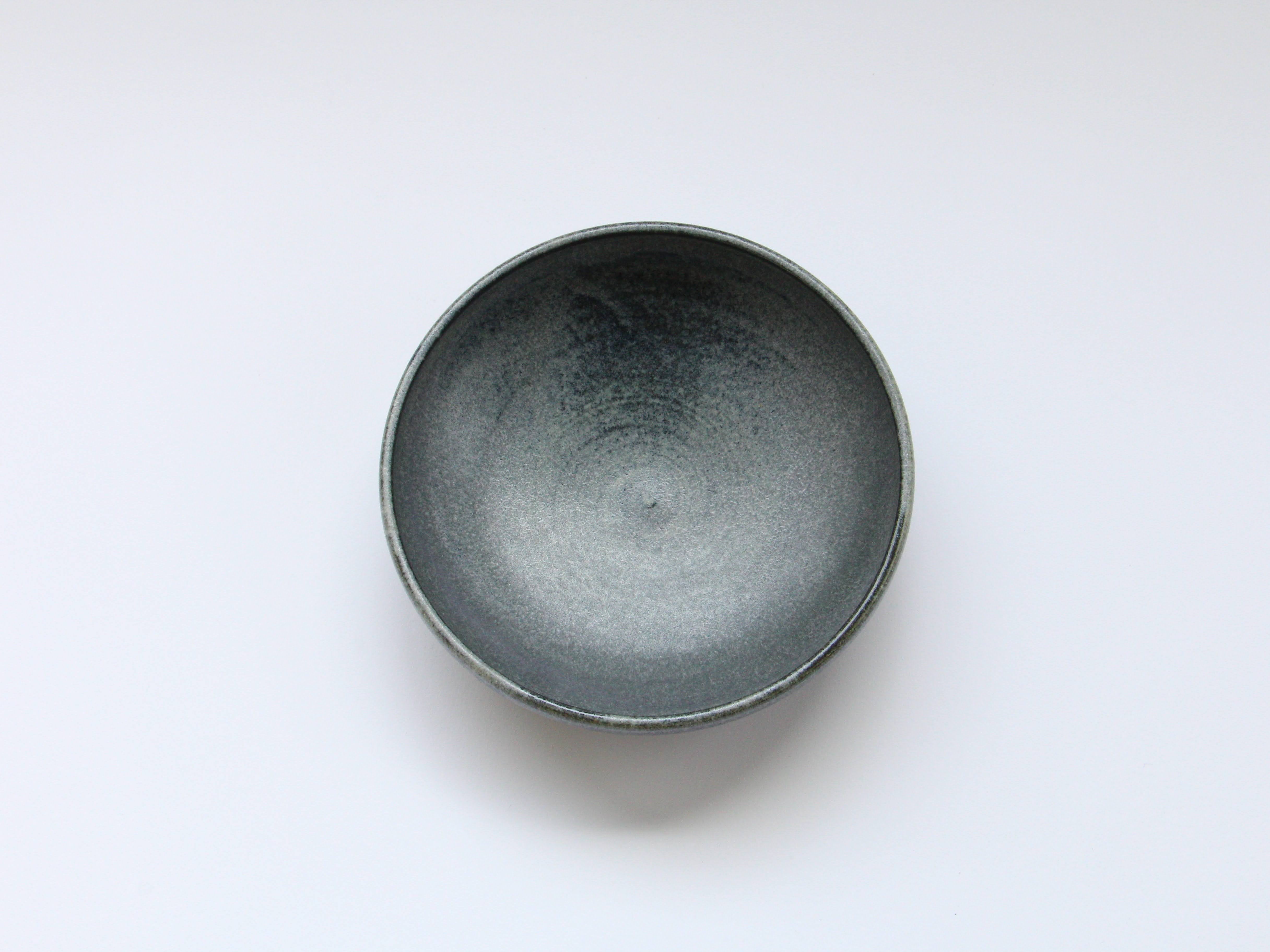 灰紺小鉢【文山香菜江】