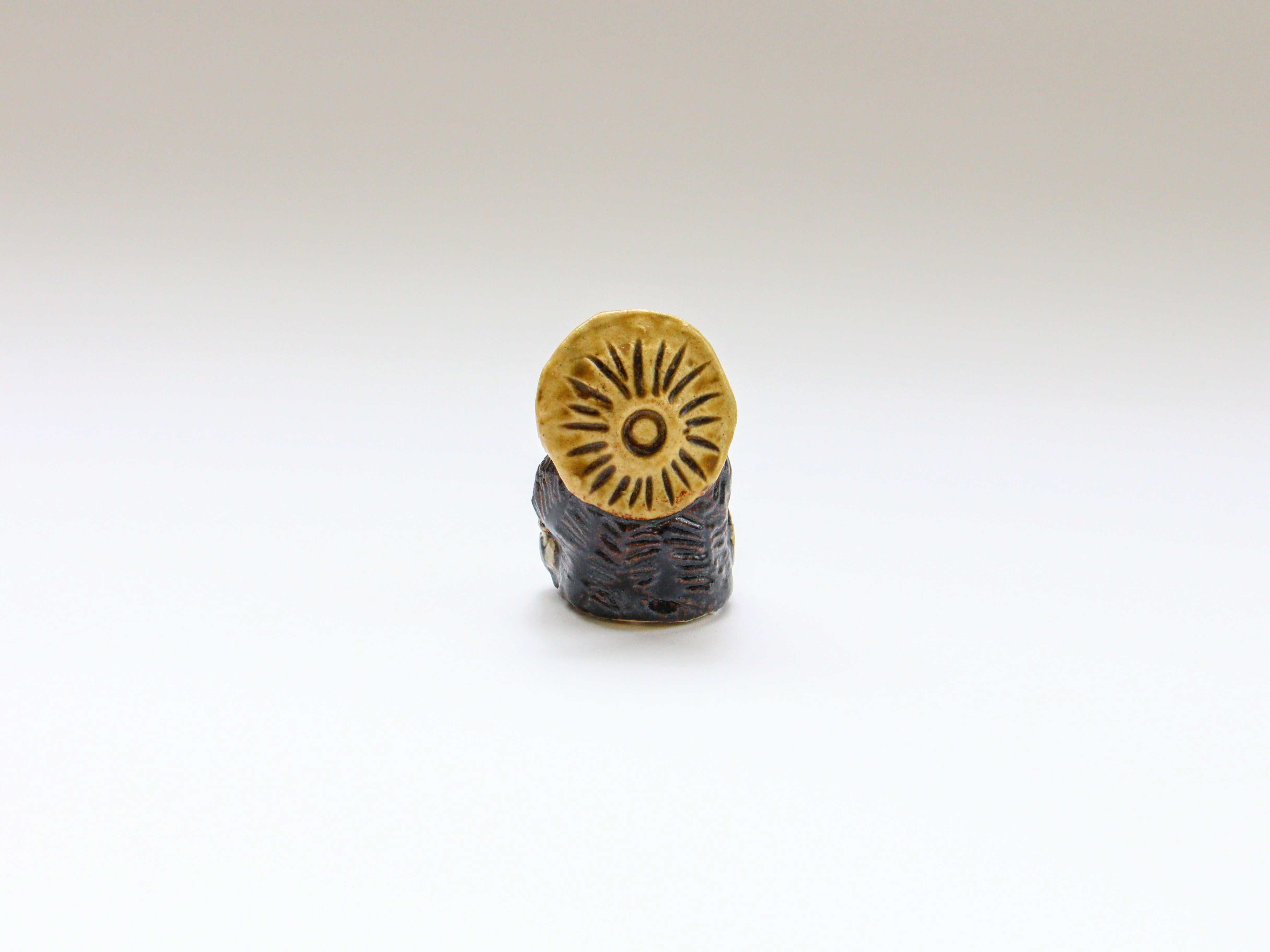 たぬき 中6㎝【前川幸市】