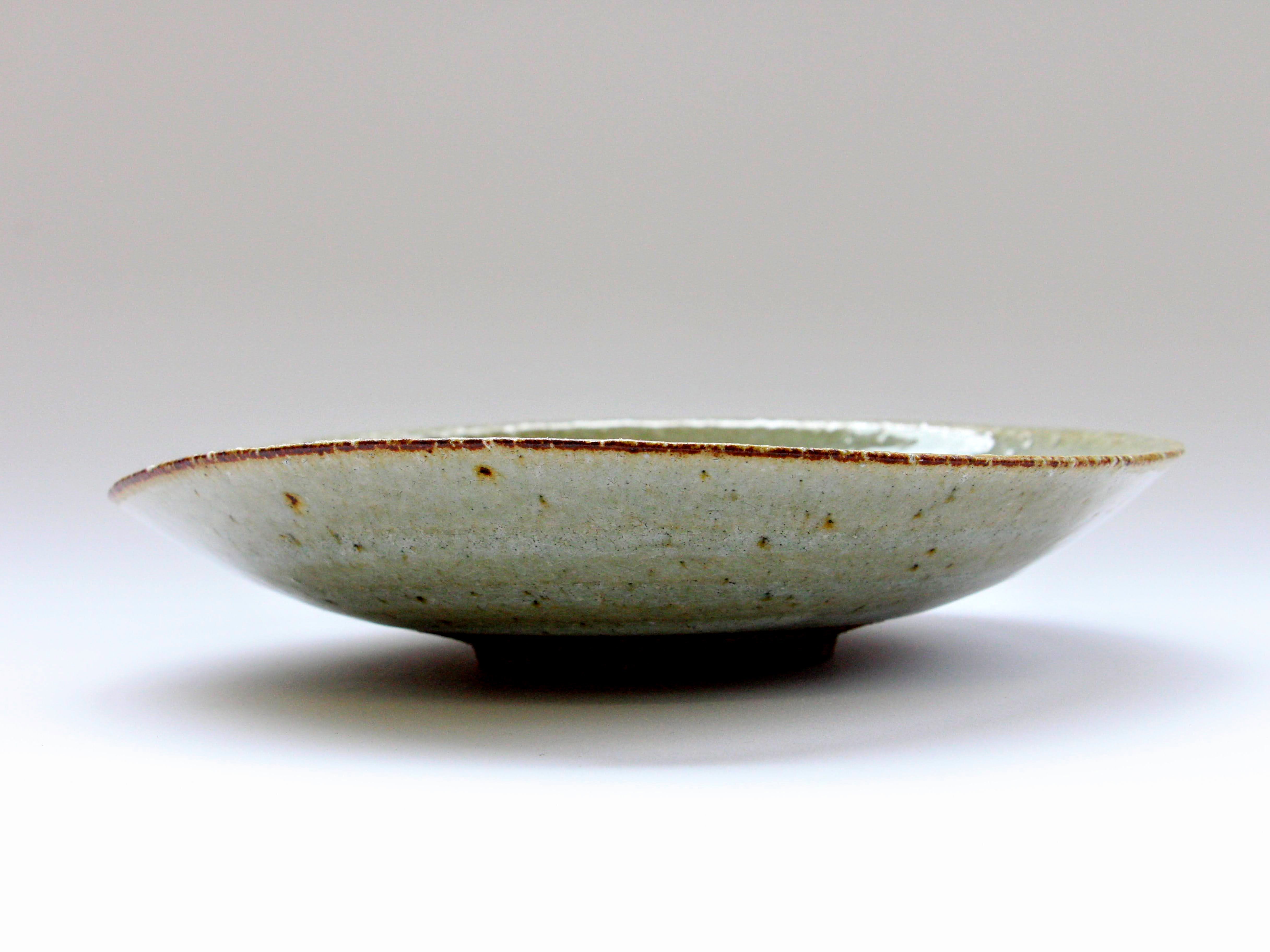 Ofukai Katakuchi 6 inch shallow bowl [Hyozan kiln]