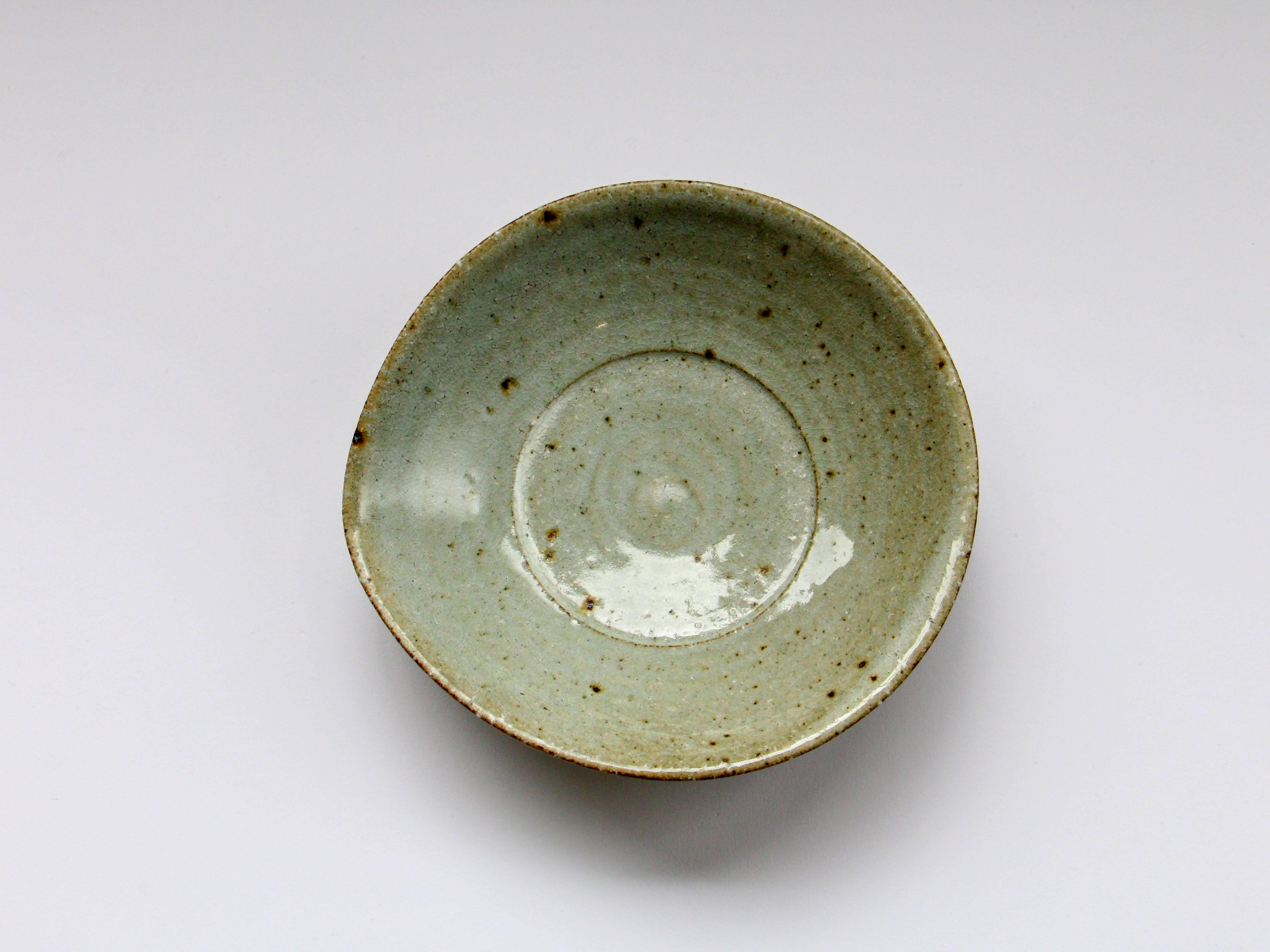 Ofukai Katakuchi 5 inch shallow pot [Hyozan kiln]