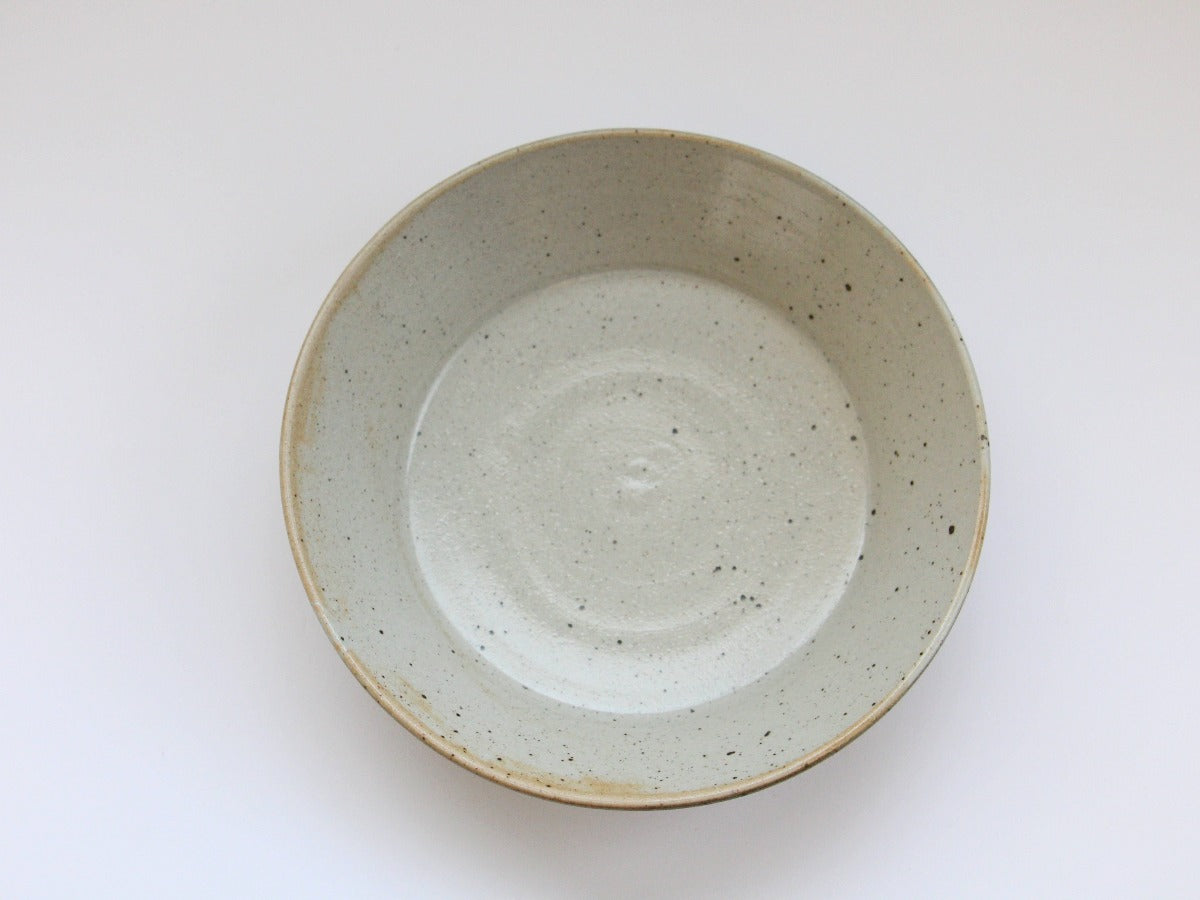 呉須千段7寸平鉢【赤根真次】