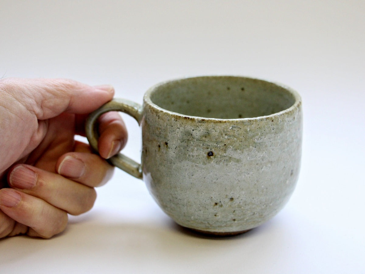 Ofukaimaru mug small [Hyozan kiln]