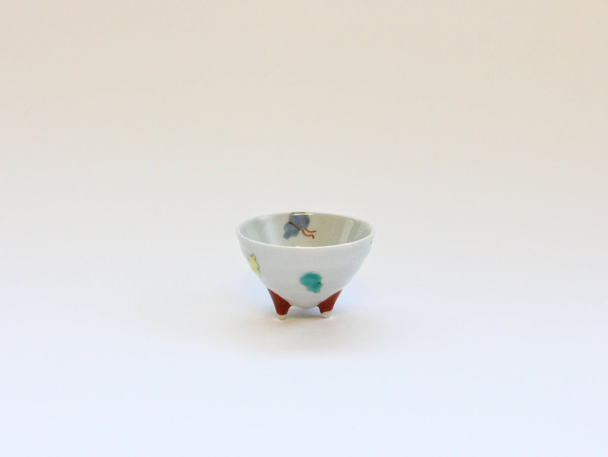 Three-legged gourd cup [Tokushichigama]