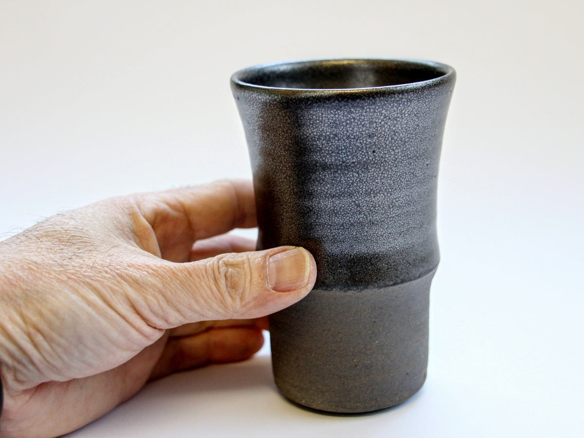 ラスター麦酒杯【峰陶房】