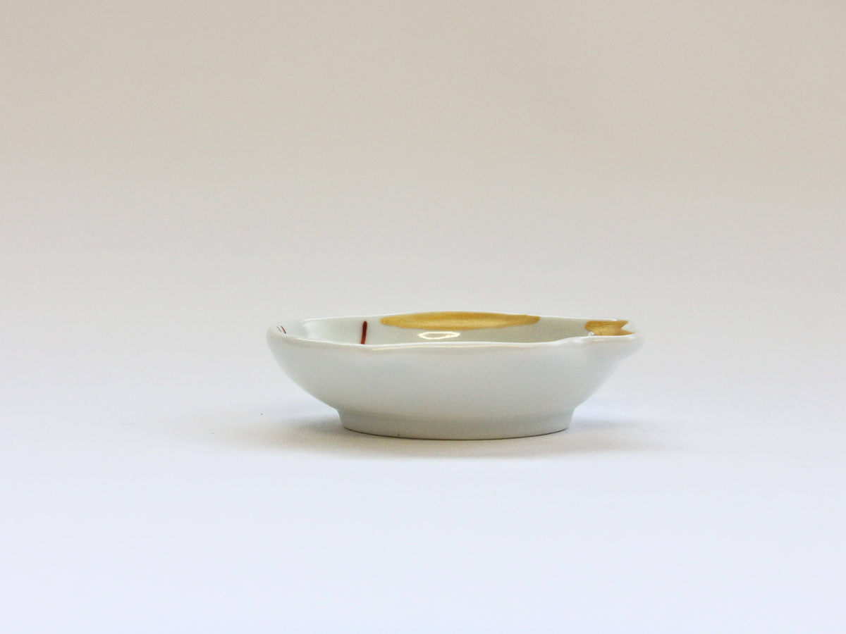 きらら赤さかな豆鉢【田森陶園】