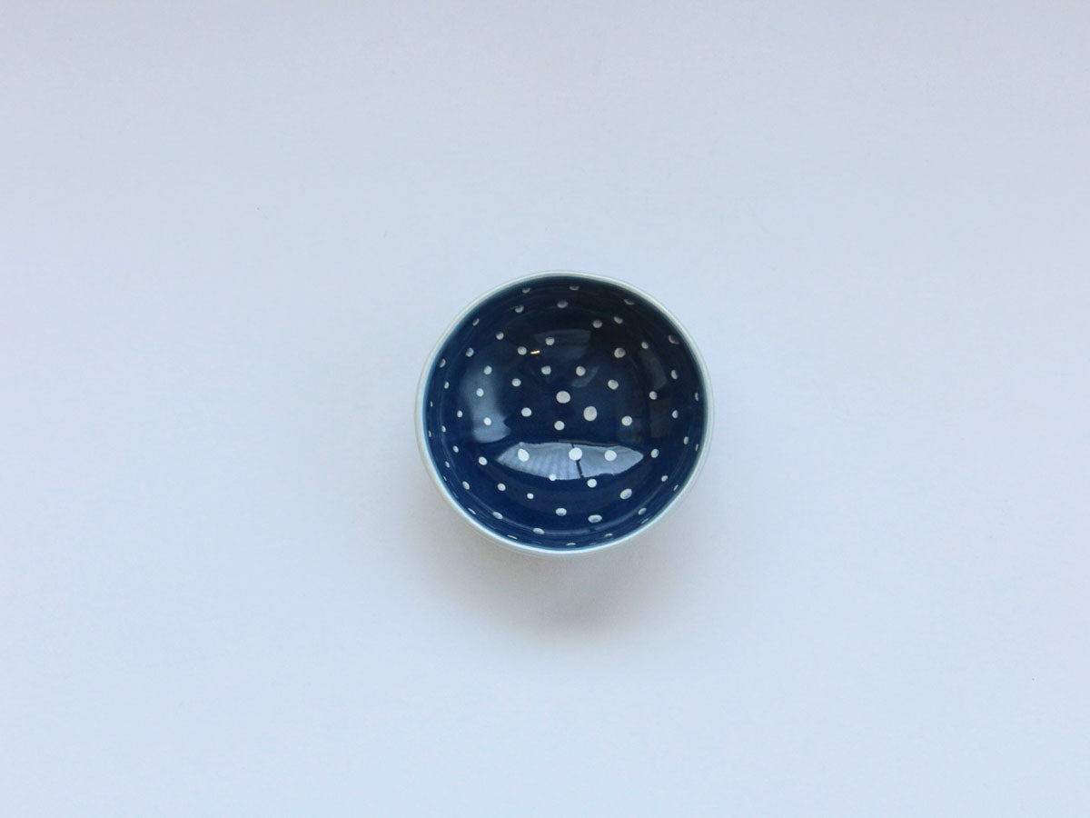 銀あられ丸小付【徳七窯】