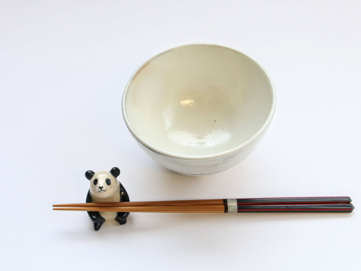 ゴス線飯碗 大【古谷製陶所】