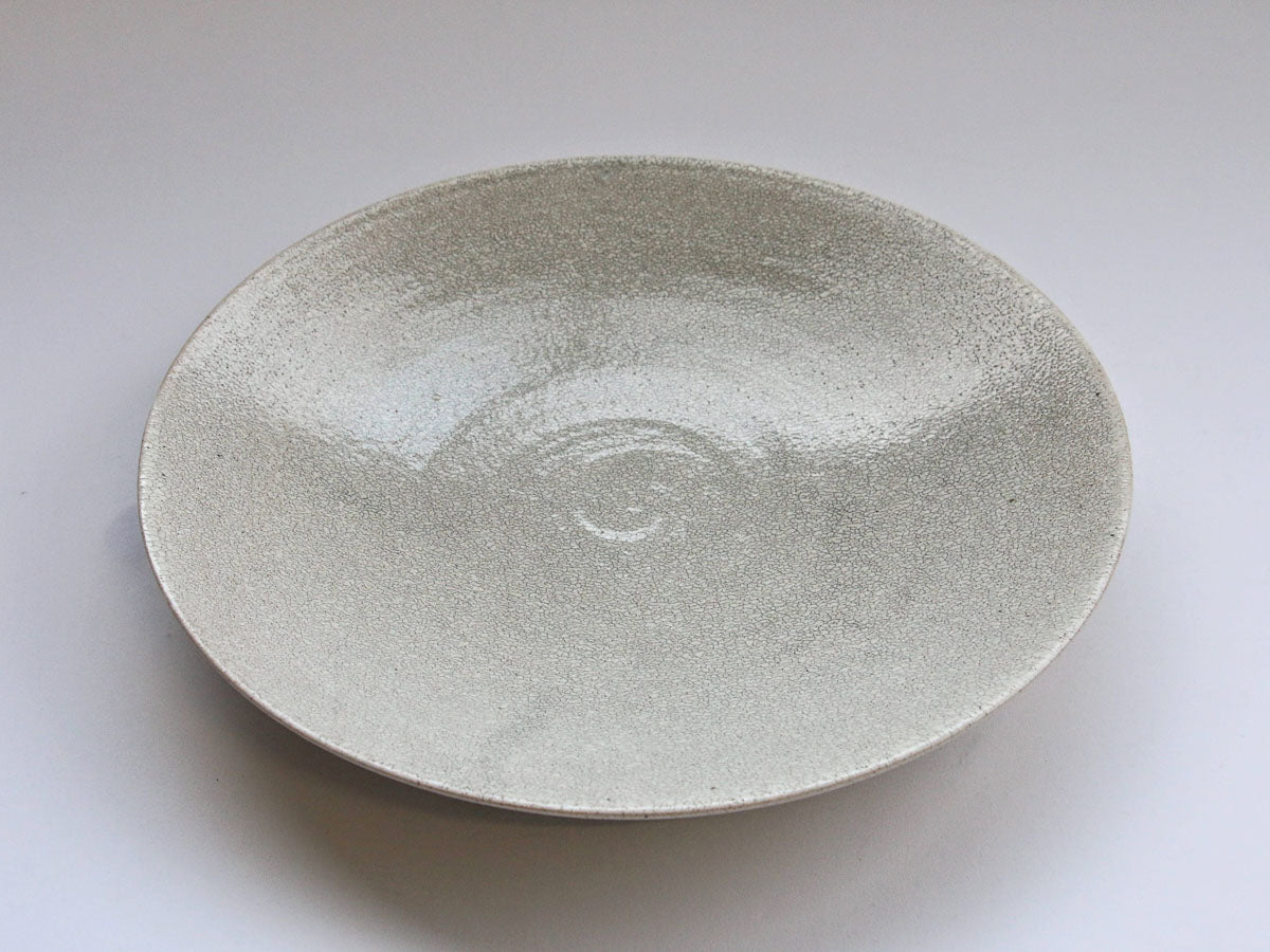 サビかいらぎ8寸皿【兵山窯】