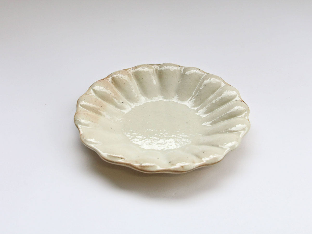 鉄散輪花深皿 小【古谷製陶所】