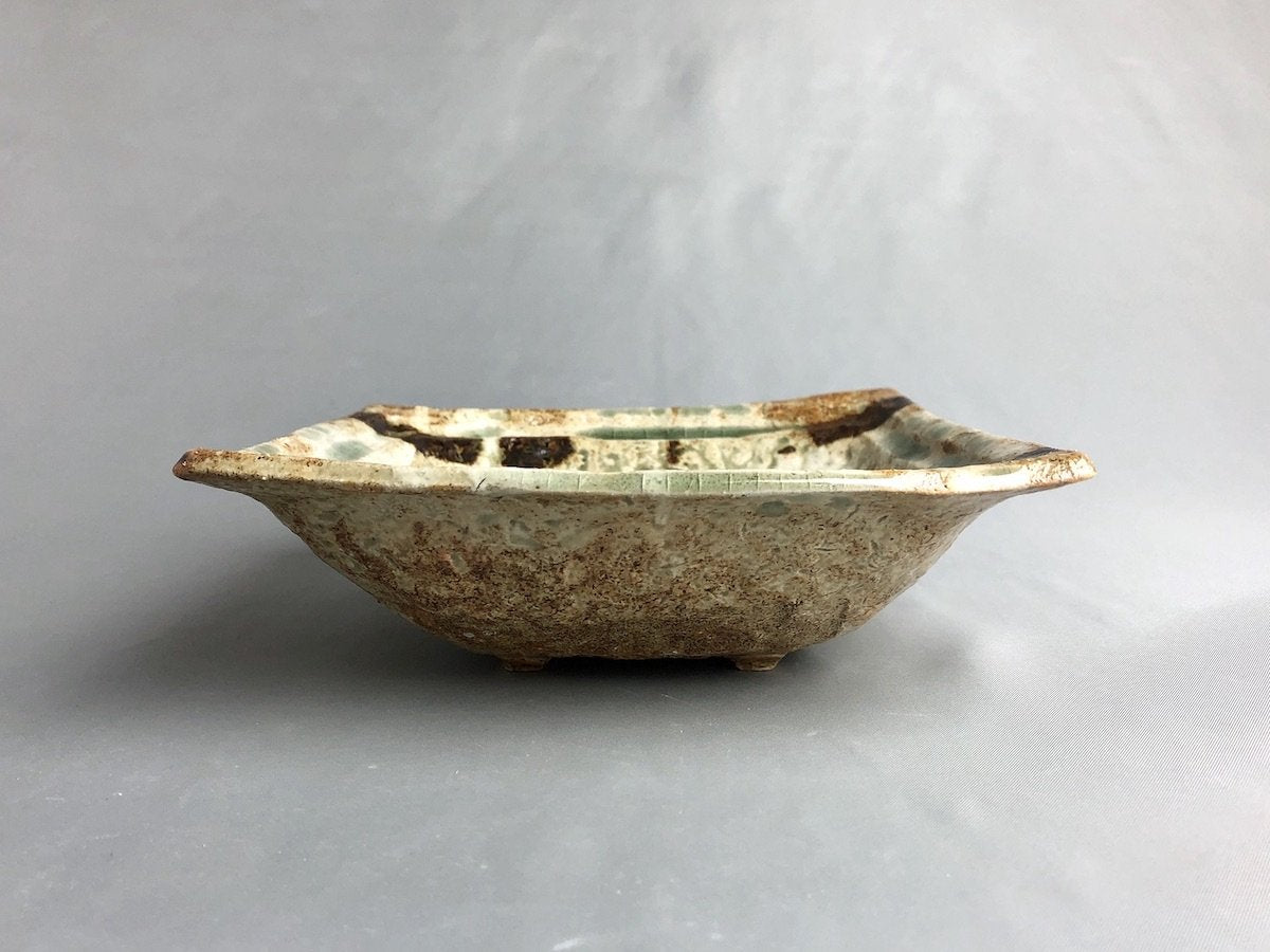 Ash hanging corner small bowl [Daiko Oguri]