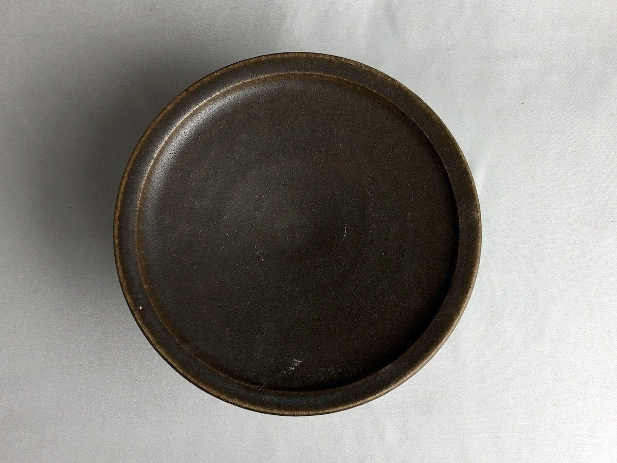 サビ釉コンポート皿18cm【古谷製陶所】