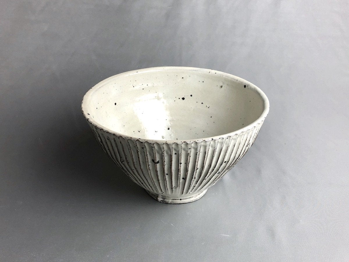 Powdered Shinogi Bowl [Takuya Ohara]
