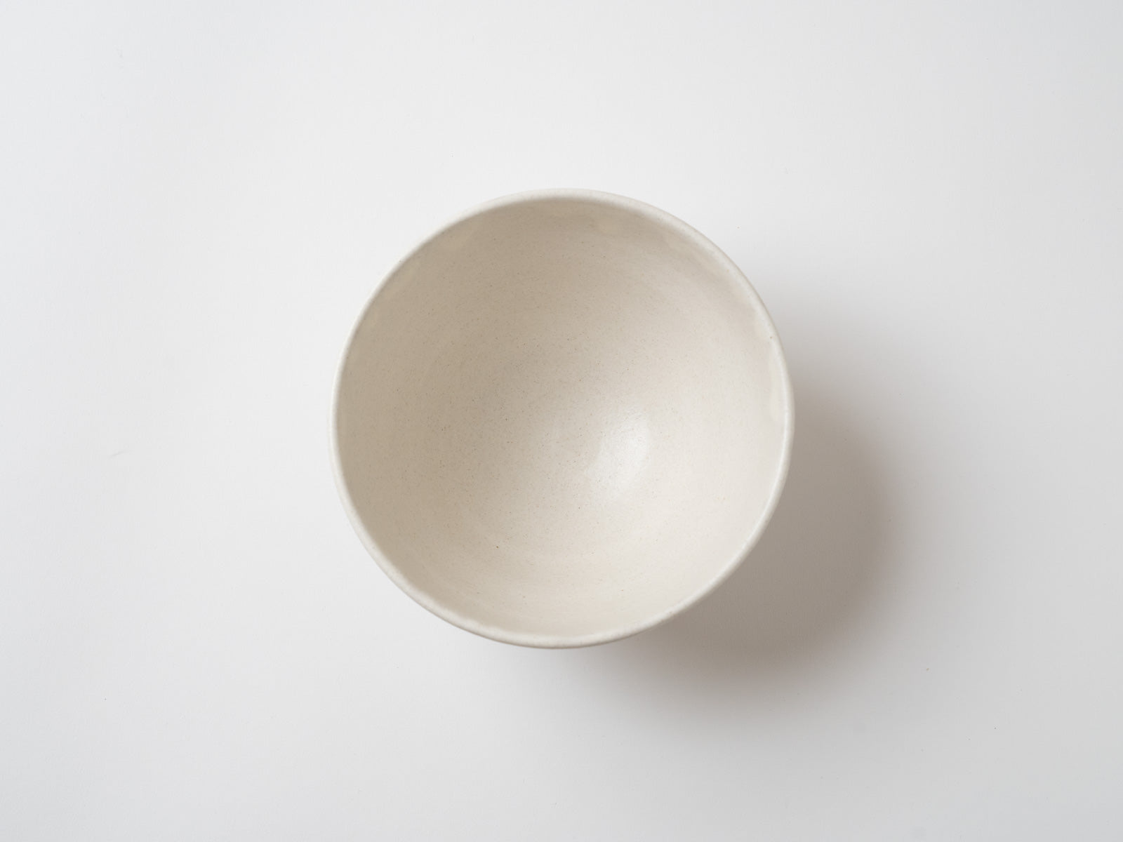 Color matte bowl white [Takuya Ohara]