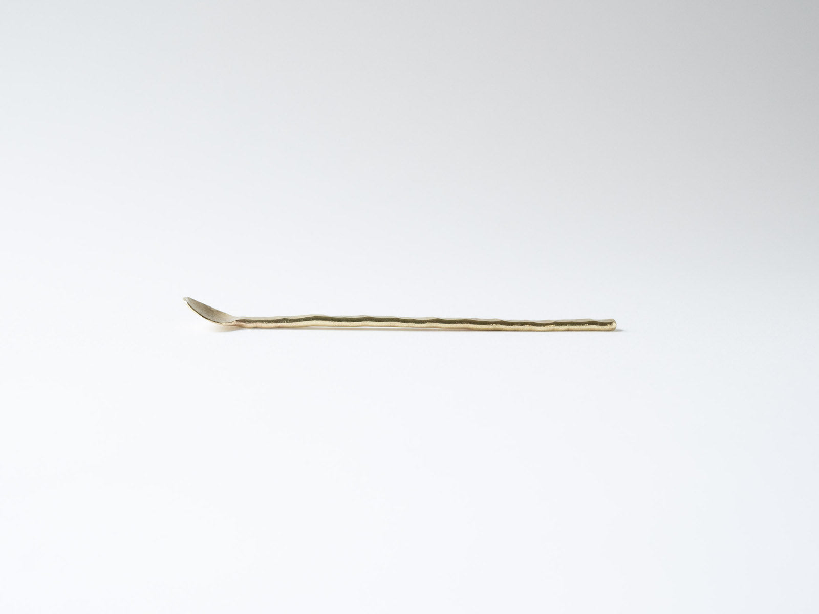 Brass teaspoon [Kiyoshi Haraguchi]