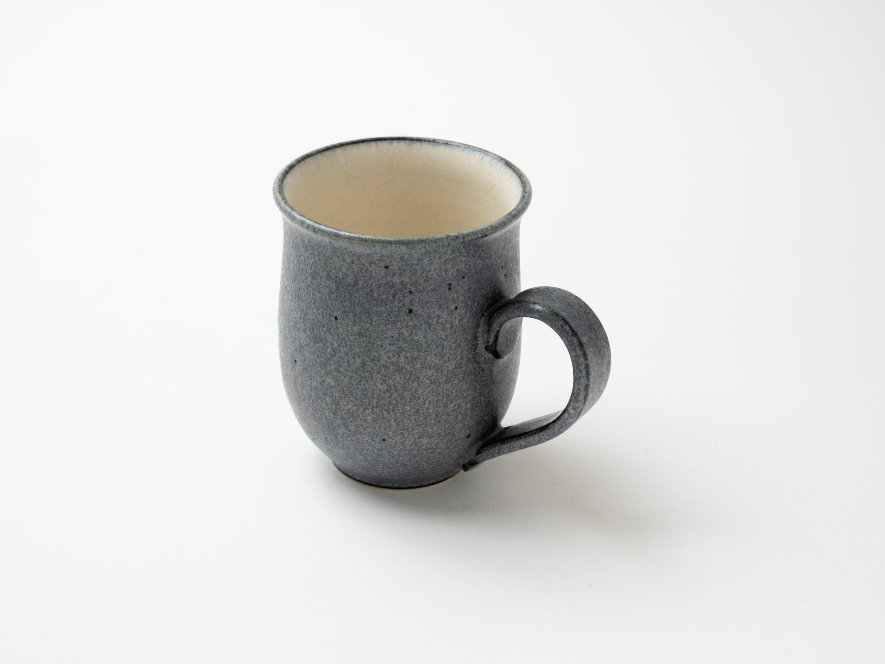 Gray navy bud shaped mug [Bunzan Kanae]