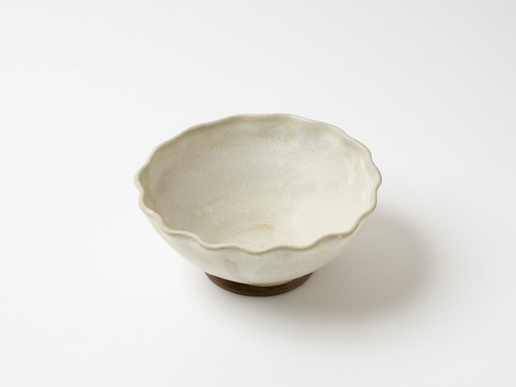 White matte fruit bowl [Yui Higuchi]