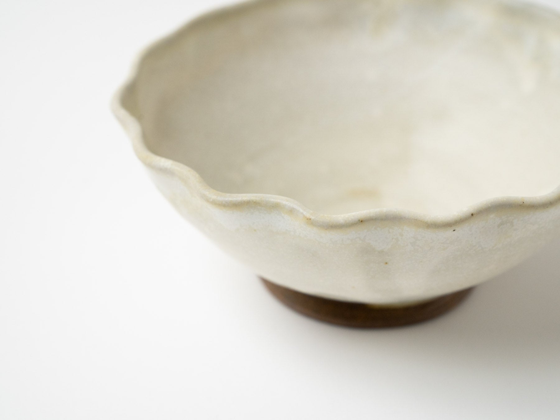 White matte fruit bowl [Yui Higuchi]