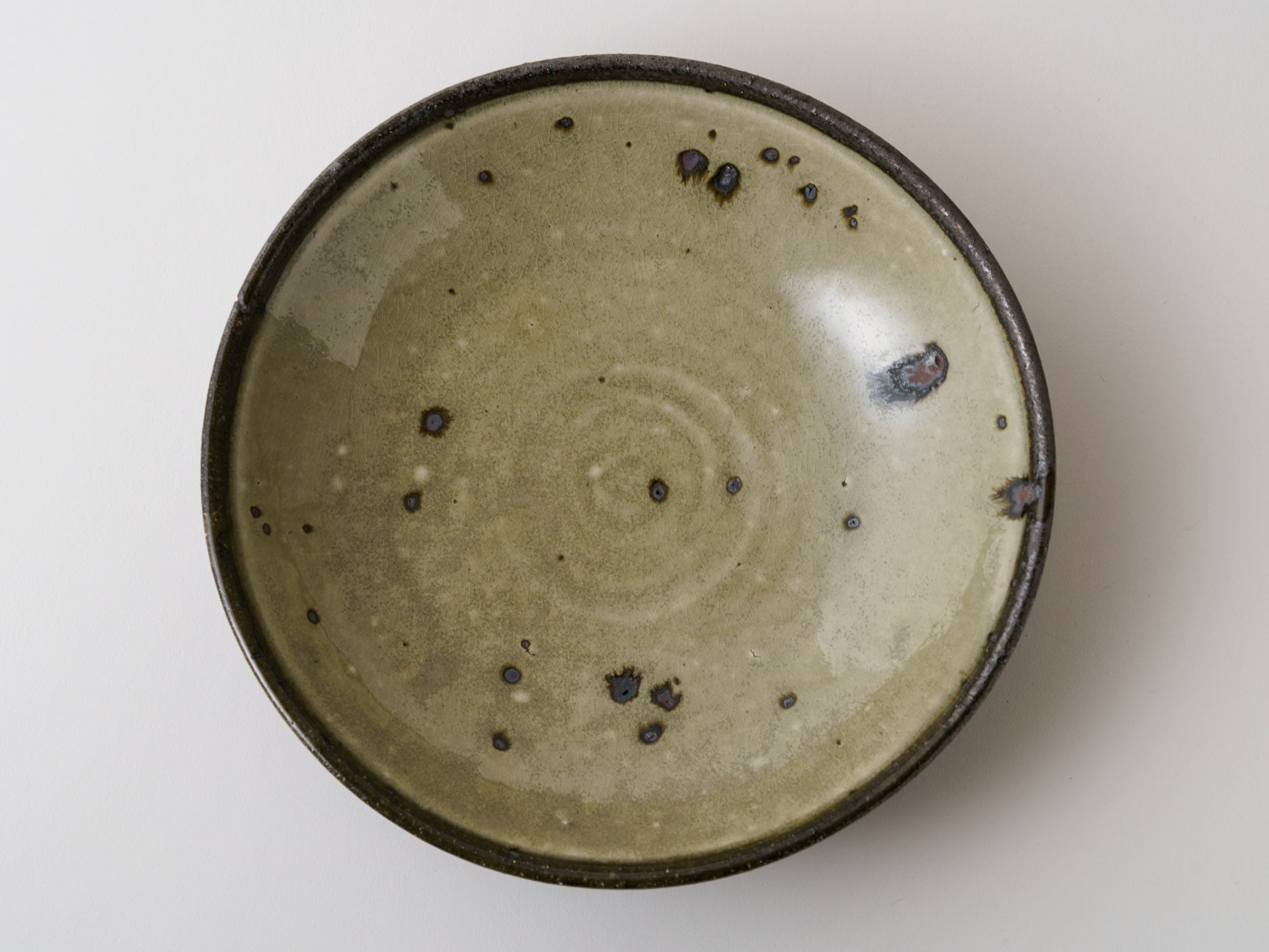 Wild green onions in a 7-inch shallow bowl [Yamamoto Taizo_23ex]