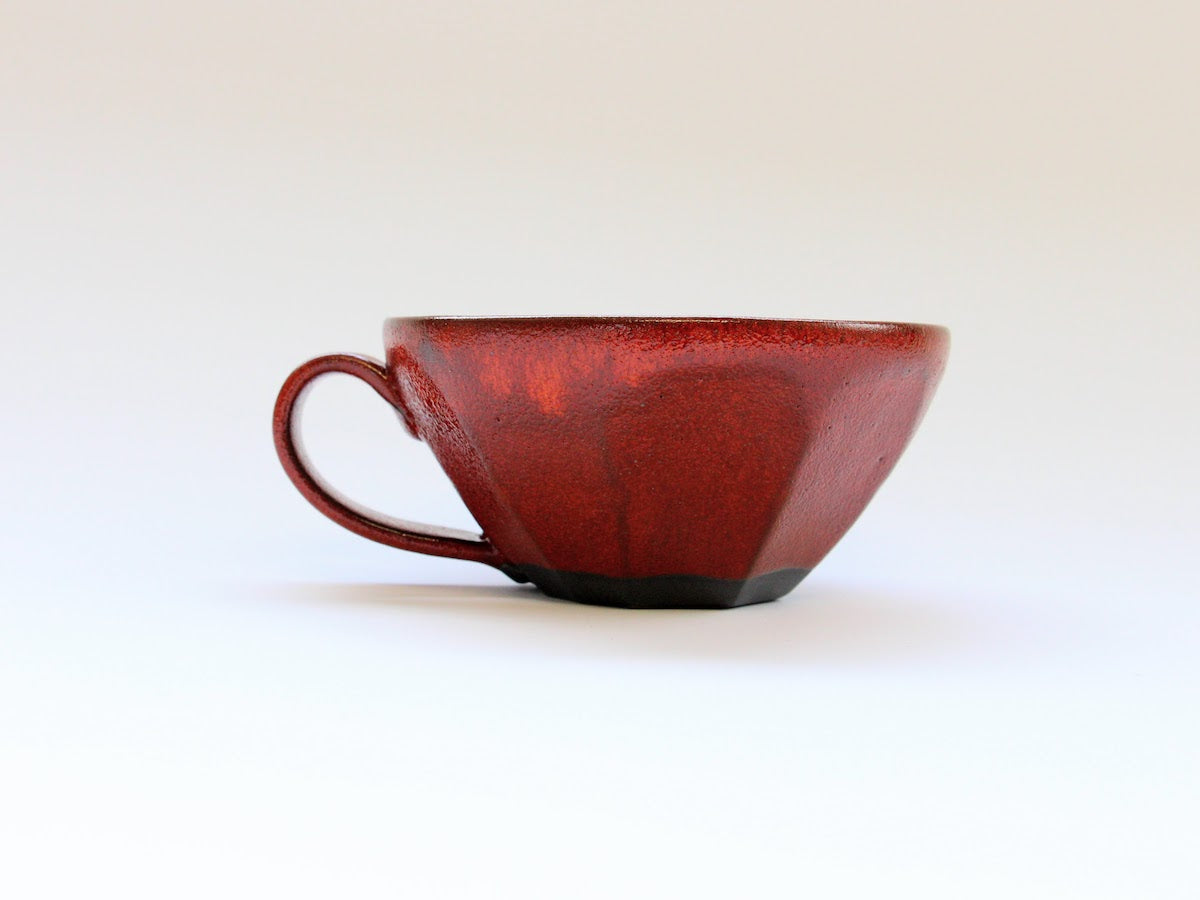 Total Japanesque soup bowl with handle [Sozan-gama]