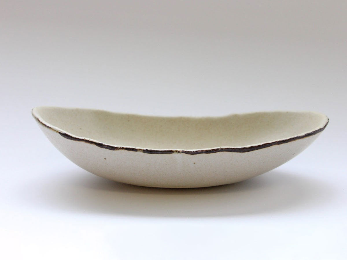 Fuchisabi beige eyebrow bowl [Nobuyuki Murai]