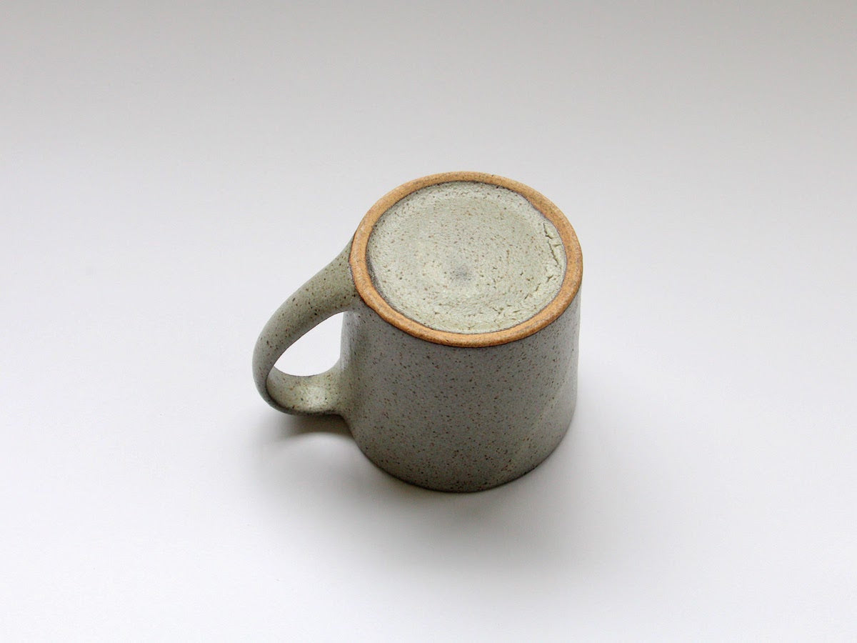 Ash glaze mug [Nobuyuki Murai]