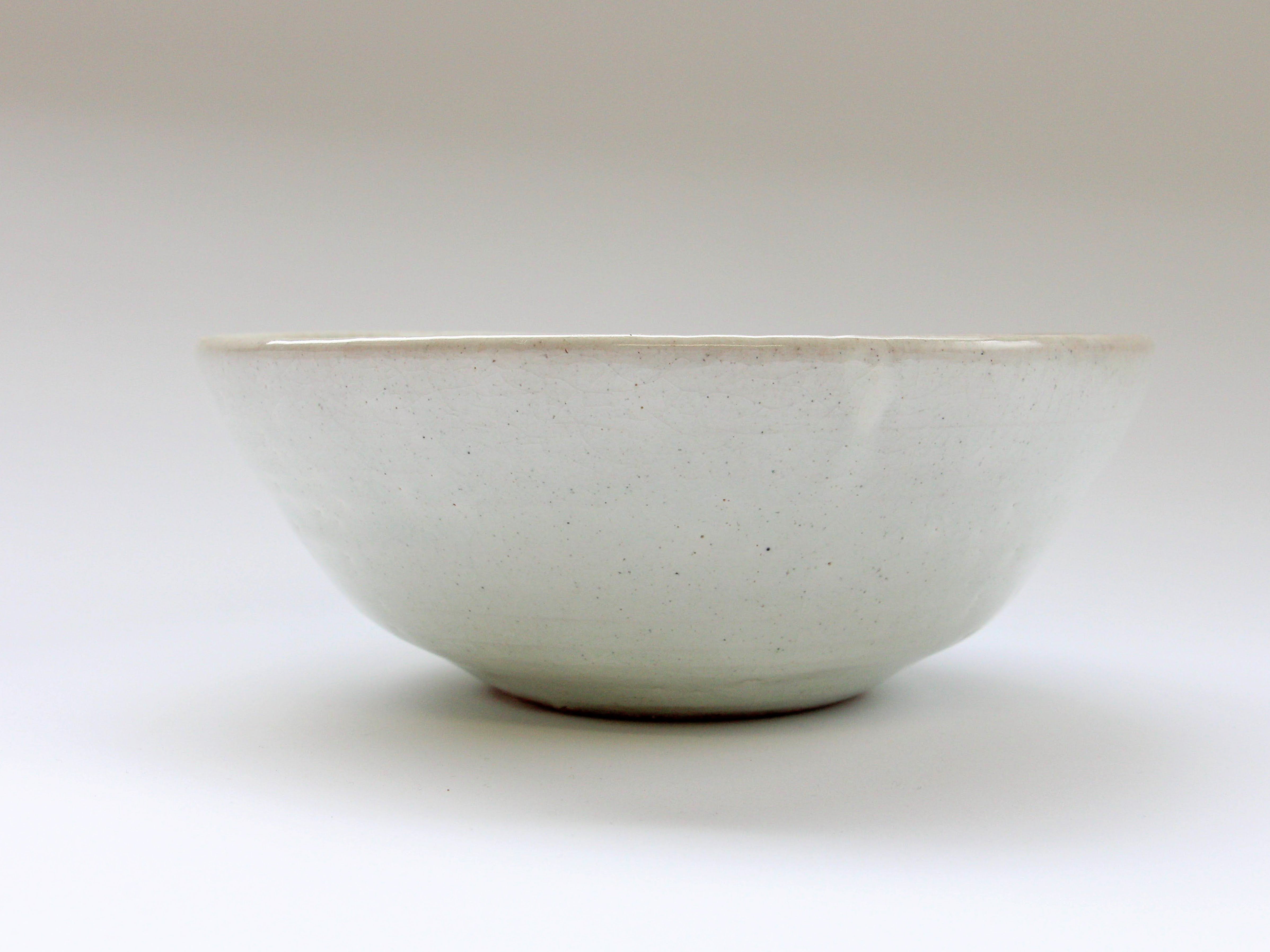 5.5-inch round pot with tricolor flower pattern [Iwaobo]